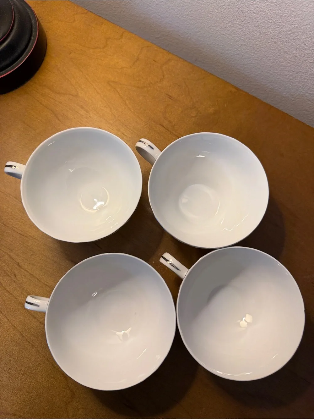 Vintage Gold Standard GST1 Footed Teacup (no saucer) Set of 4 Cups